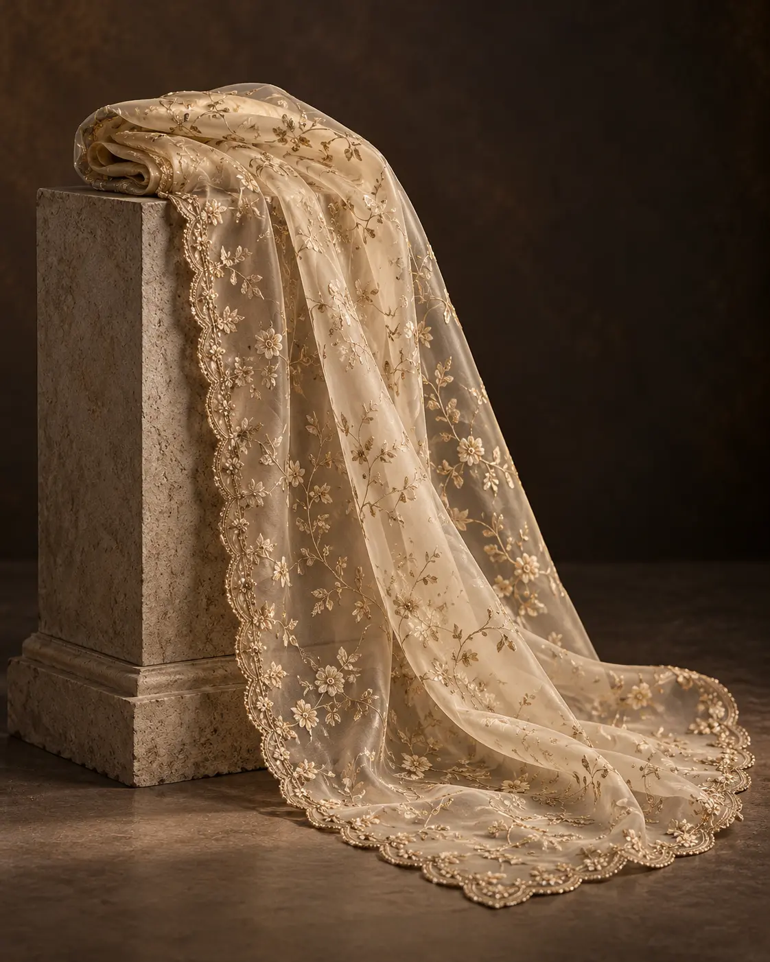 Aaina Organza Dupatta