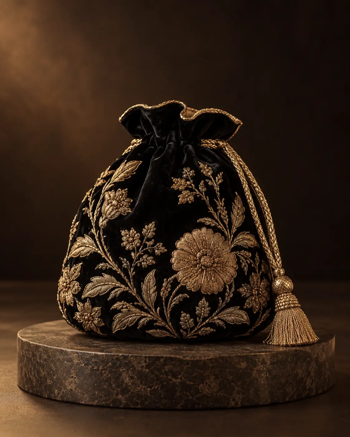 Noor Velvet Potli